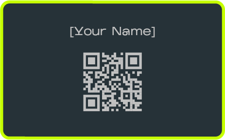 Metal NFC Card back